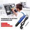 AC 220V Electric Screwdriver Handheld Corded Electric Screw Driver Adjustable Torque 1/4-in Screw Bit Diameter Repair Tool
