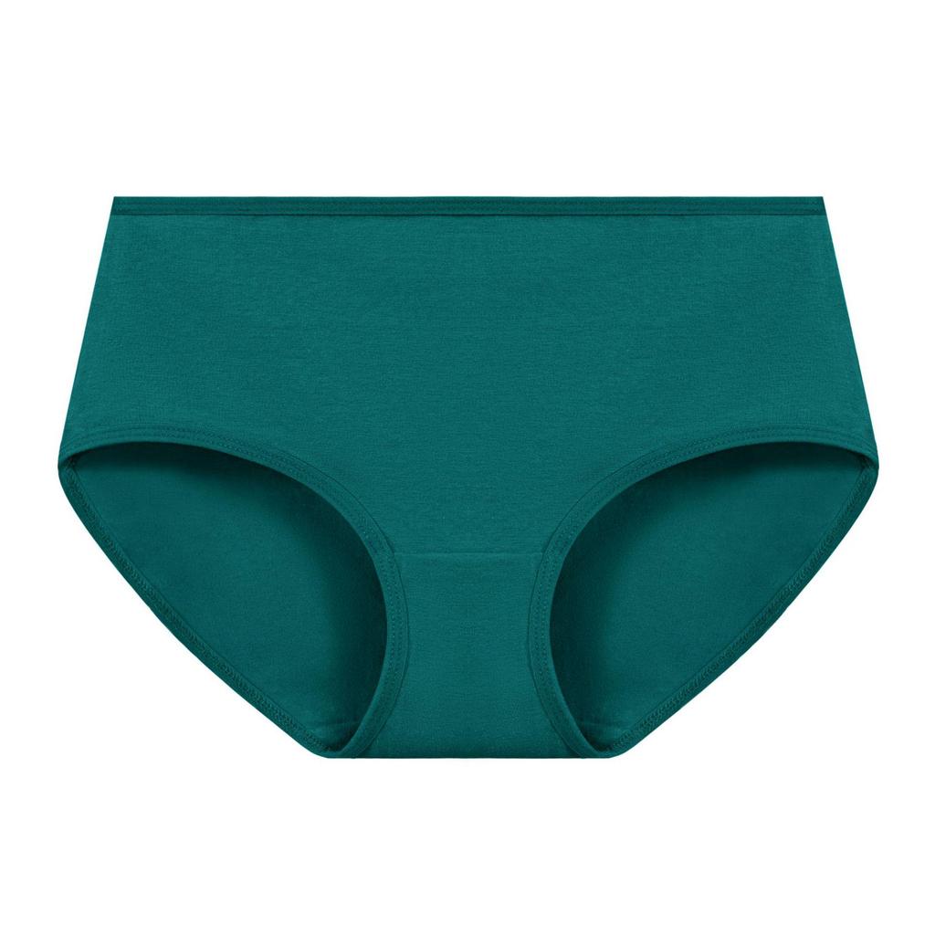 New Plus Size European & American Style Mid-Low Waist Cotton Women's Briefs