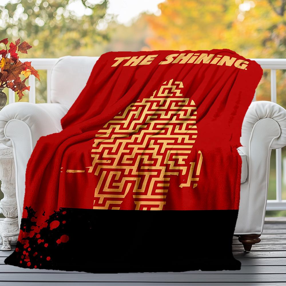 1PC THE SHINING. Outdoor Flannel Blanket Soft Plush Decor for Picnics, camping,Bedroom, Playroom, Office1235A