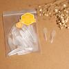 50Pcs/Bag FALSE Nails Long Lasting Ultra-thin T-shaped Transparent Nail Art Artificial Tips for