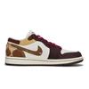 Jordan Air Jordan 1 811 Manufacturing, Blessed Immediately, Special Shoe Box Low Top Vintage Basketball Shoes Unisex IQ5321-121(Team80-S-BOX)