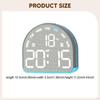 Alarm Clock with Time And Temperature Display for Office