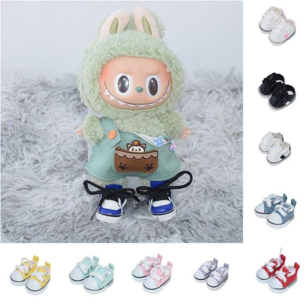 

Doll Shoes Labubu Doll Leather Shoes PU Doll Clothes Shoe Doll Mini Sports Shoes DIY Doll Toy Style Q
