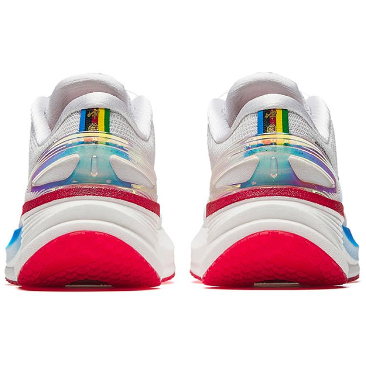 New Anta Champion 3rd Gen PRO Wear-Resistant Low-Top Running Shoes Women's White Blue Red 122435563R-1