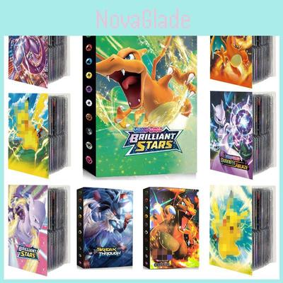 Colorful Waterproof Pokémon Trading Card Album Collection Book Holder With Large Capacity
