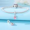 Bead Components Copper Metal Charm Bead Components Authentic Original Embrace Love Rabbit Pendant Bead Component Bead Components Compatible With