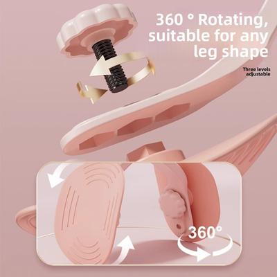 Non-Slip Thigh Master with Counter 360° Rotatable Adjustable Pelvic Floor Muscle Trainer Portable Ergonomic Shape