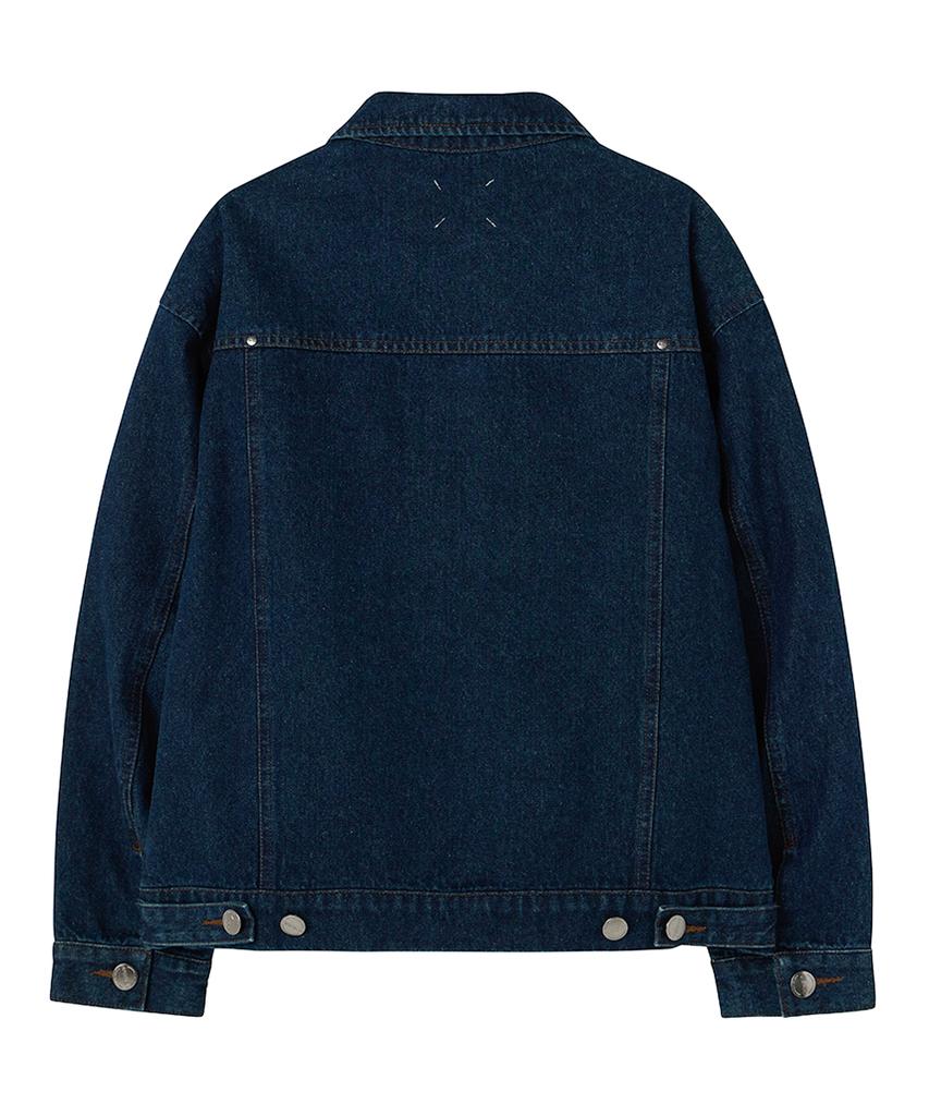 Urbanage [2Pack] Authentic Washed Denim Trucker Jacket (2 Colors)