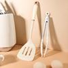 Silicone High-Temp Resistant Soup Ladle & Non-Stick Porridge Spoon with Anti-Scalding Handle.