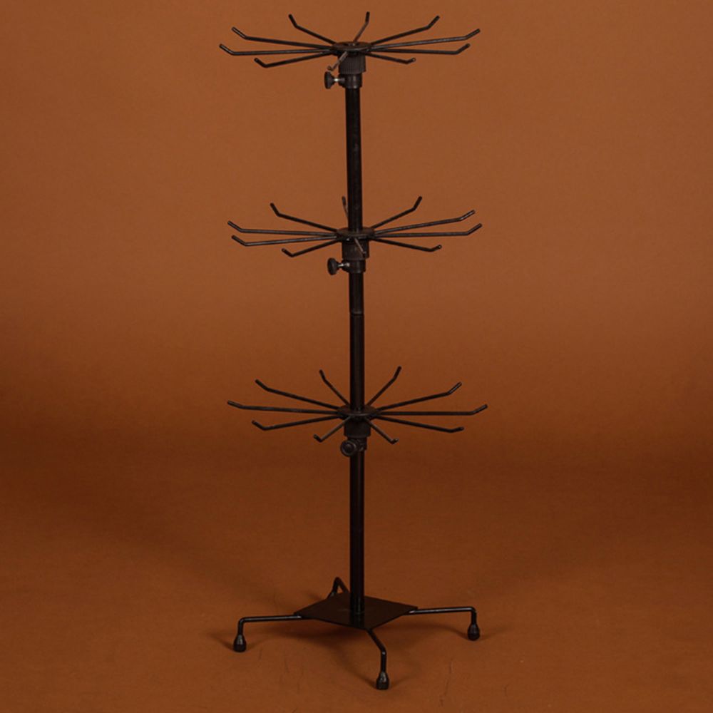 Girls Rotating 30 Hooks Women Display Stand Home Decoration Jewelry Organizer Jewelry Storage Rack