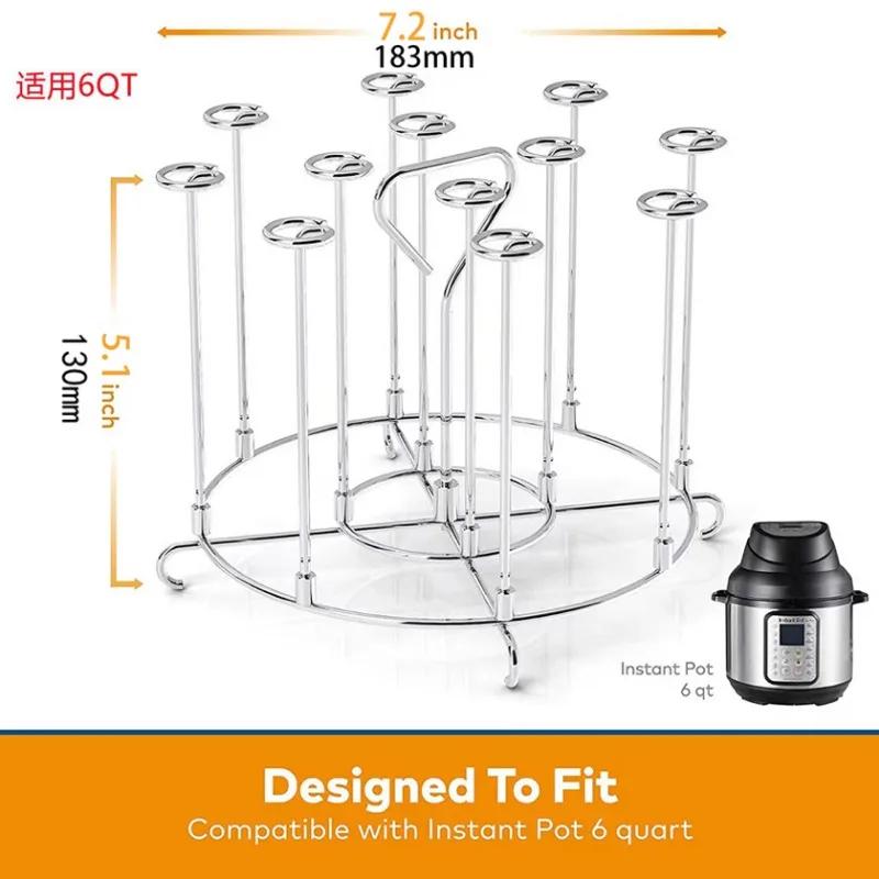 Stal Nierdzewna Pionowy Grill Barbecue Frytkownica Gazowa Powietrzna Akcesoria Pionowa Igła Wielokrotna Igła do Barbecue Akcesoria do Pieczenia