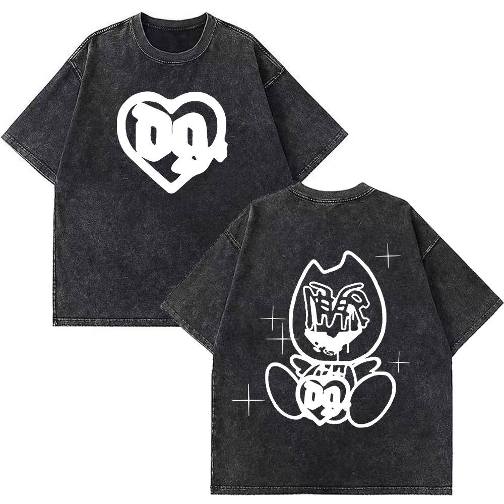 Rapper RELS B Skinny Flakk A New Star Album Merch Tshirt Unisex Women Fashion Hip Hop Tshirts Cotton Oversized Washed Tshirts