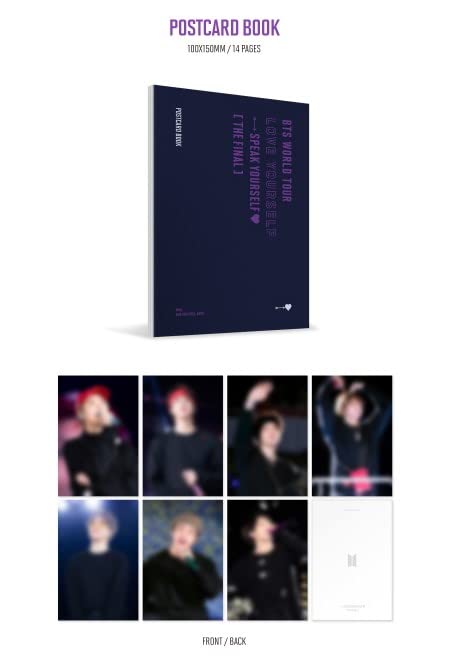 BTS WORLD TOUR YOURSELF SPEAK ‘LOVE YOURSELF’ [THE FINAL] Blu-ray (Korean Edition)