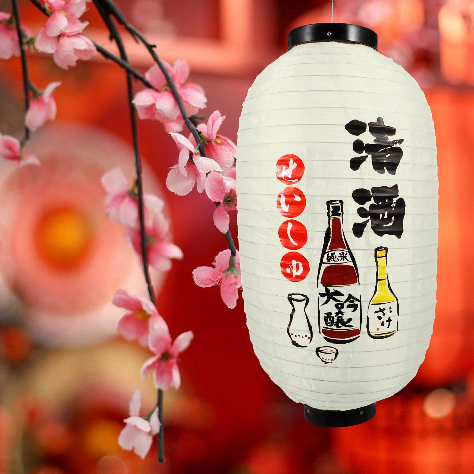

Lamp Shade Japenese Lantern Japanese Restaurant Lanterns Outdoor Hanging Decorative Indoor Silk other