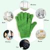 1 Pair Microfiber Dusting Gloves Plant Leaf Cleaning Gloves Fuzzy Dust Removal Gloves for Indoor Plants Furniture Blinds