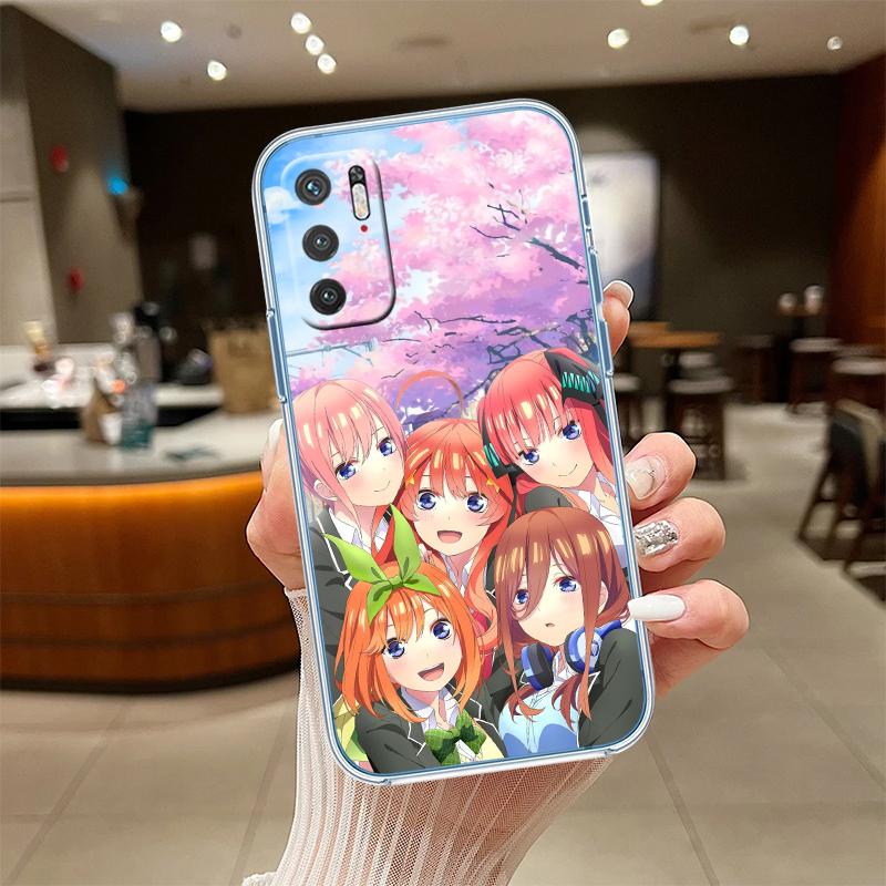 RE47 Nino Miku Itsuki Nakano Transparent Phone Case for Motorola Moto G7 G8 G9 G84 G85 G73 G24 G15 Z2 Play Power Plus