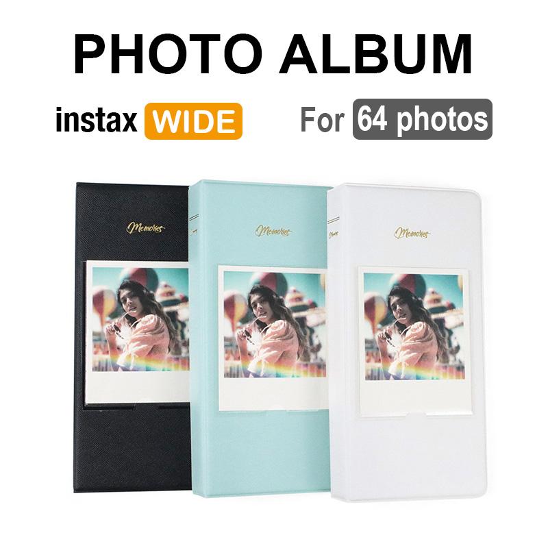 [Film Lab] Photo Album with 64 Pockets for Instax Wide Photo CAC51