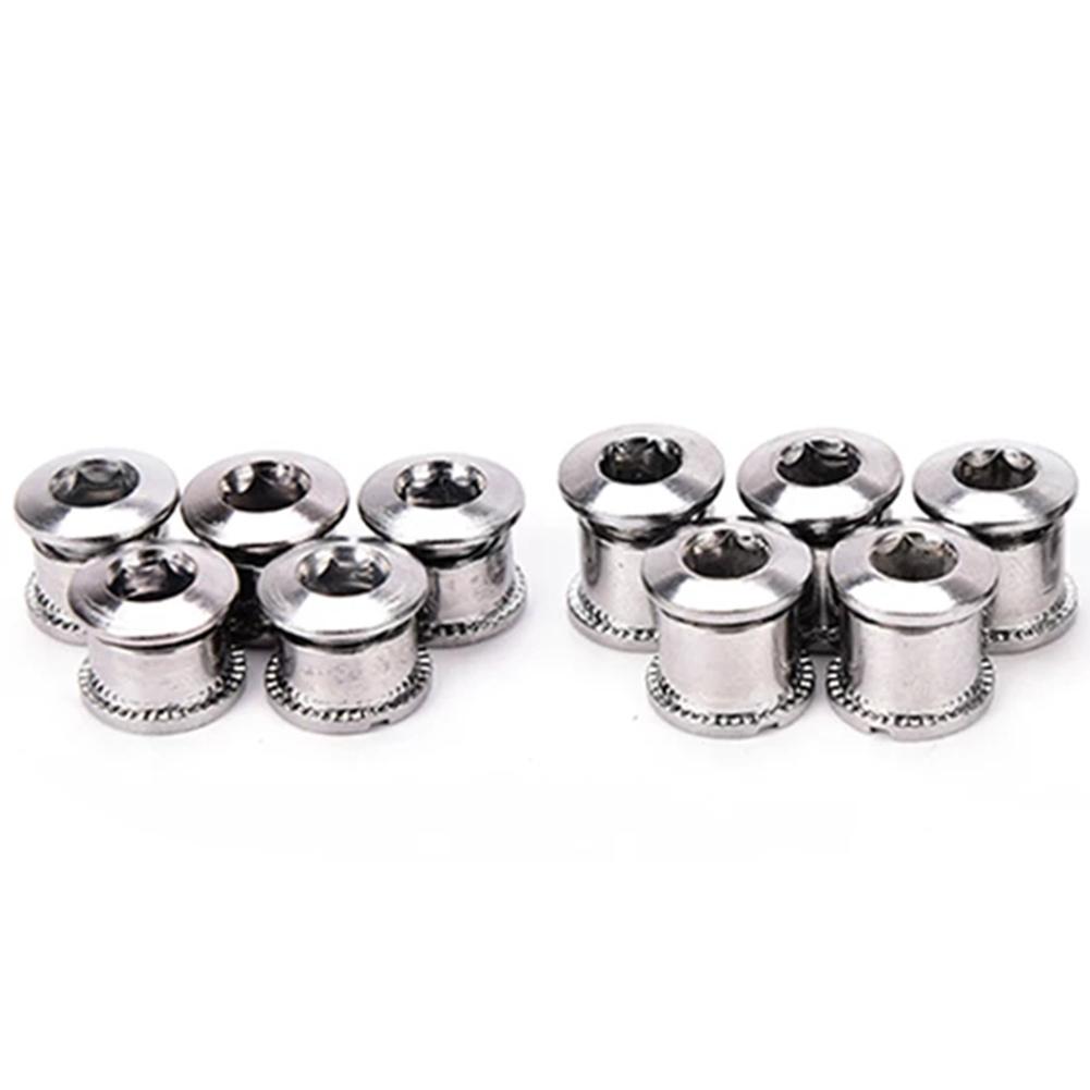 10pcs Chainring Screws Corrosion-Resistant Longer Service