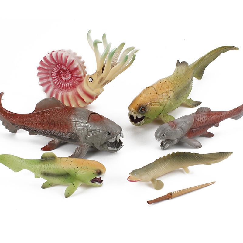 Figurine Pvc Dunkleosteus Sea Life Model Pentru Pasionații de Marină și Vitrine