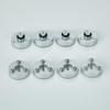 Pailvens Speaker Insulators Speaker Stands with Steel Metal Spike Audio Sound Quality Vibration Silver (4 pieces), Balls, Stands, Improvement,