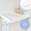 Matelas à langer bébé 70 x 50 cm-matelas à langer matelas à langer imperméable matelas à langer doux ours en peluche