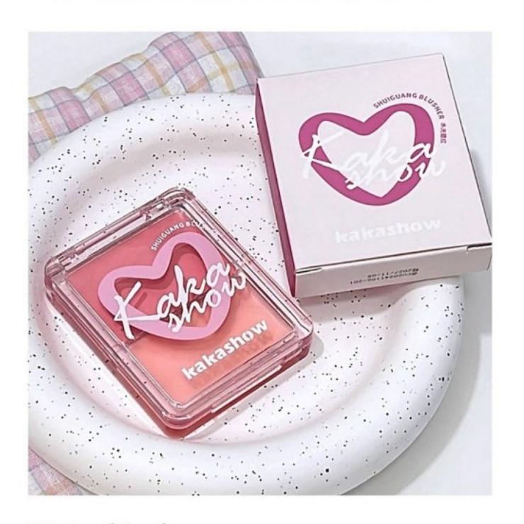 Kakashow Dewy Cream Blush 10g Lightweight Natural Glow Longlasting Buildable Cheek Tint For All Skin Tones