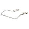 1 Par de Metal con Cadena Pinzas Sexy para Pezones de Senos Juego para Adultos Fetichismo Coqueteo Burlas Juguetes Sexuales para Parejas