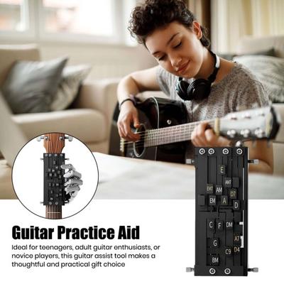 Guitar Aid Chords Trainer Systém učení s nástrojem pro kytaru pro začátečníky a dospělé