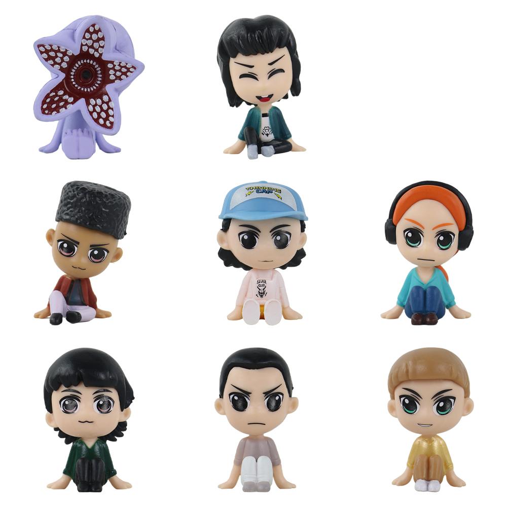 8 Styles Stranger Figure Eleven Dustin Barb Steve Action Fiqures Toy Birthday Gift Toy THINGS