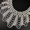 Handmade Layered Pearls Choker Necklace Luxurious Body Chain Shoulder Shawl Collar for Women Body Jewelry Accessory