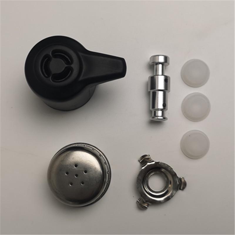 Electric Pressure Cooker 7-Piece Accessory Set: Vent Valve, Anti-Clogging Cover, Float Valve Cap, Drawstring Bag