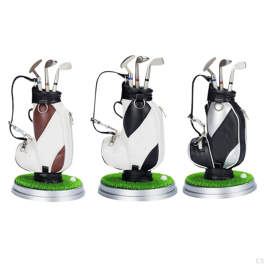 Golf Tasche Stift Halter Club Stifte Event Souvenir Bleistift Zink Legierung Miniatur