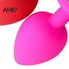 Butt Plug Anal Waterproof Rhinestone Design 3 Colors Sex Toy for Couples