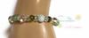 Malline Natural Stone Power Stone Bracelet with and Natural Quartz Protection from Inner Made In Emerald, Jade, Peridot, Crystals. Love, Healing,
