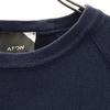 ATON made in Japan Long sleeve sweat trainer 2 Navy Women Used