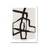Minimalist Mid-Century Modern Geometric Art Line Poster and Print Canvas Pictures Wall Art Paintings for Living Room Home Decor