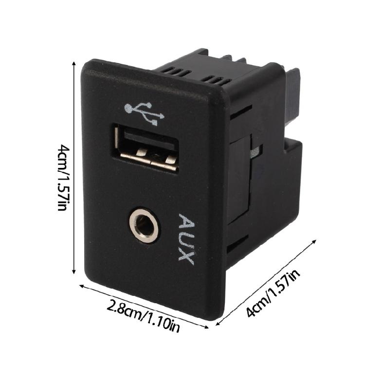 Car Display Charging Port 795405022 Auxiliary Tone Interface 28023-5AA0A Replacememt USB Interface Player Socket