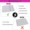 4pcs/set Silica Gel Grinding Disc Rolling Mold Soft Reusable Disc Kit Perfect Gift For Thanksgiving