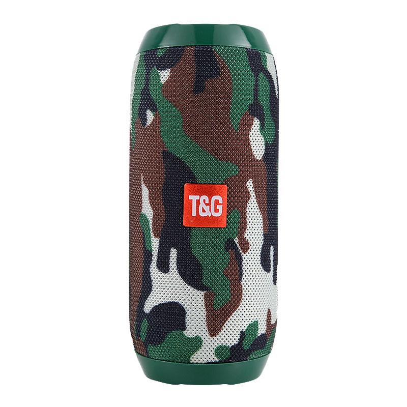 TG117 Wasserdichter Bluetooth-Lautsprecher mit Kartenslot & Wireless TWS, Tragbarer Outdoor-Subwoofer