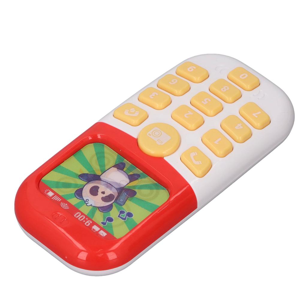 Kids Phone Toy Cartoon Animals Light Music Effect Simulation Mobile Phone Early Learning