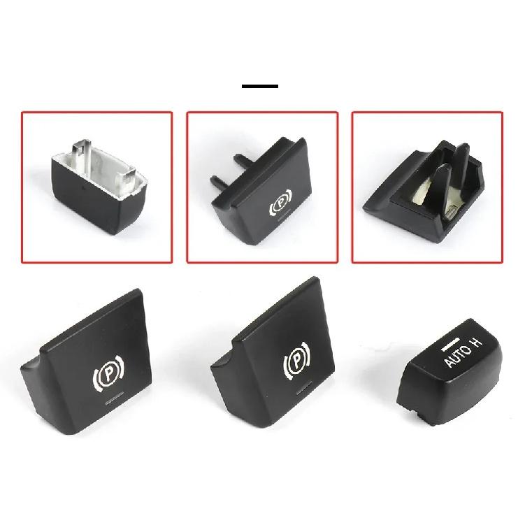 Electronic Hand Brake Parking Switch P Auto H Button Cover Replacement For BMW X5 X6 F15 F16
