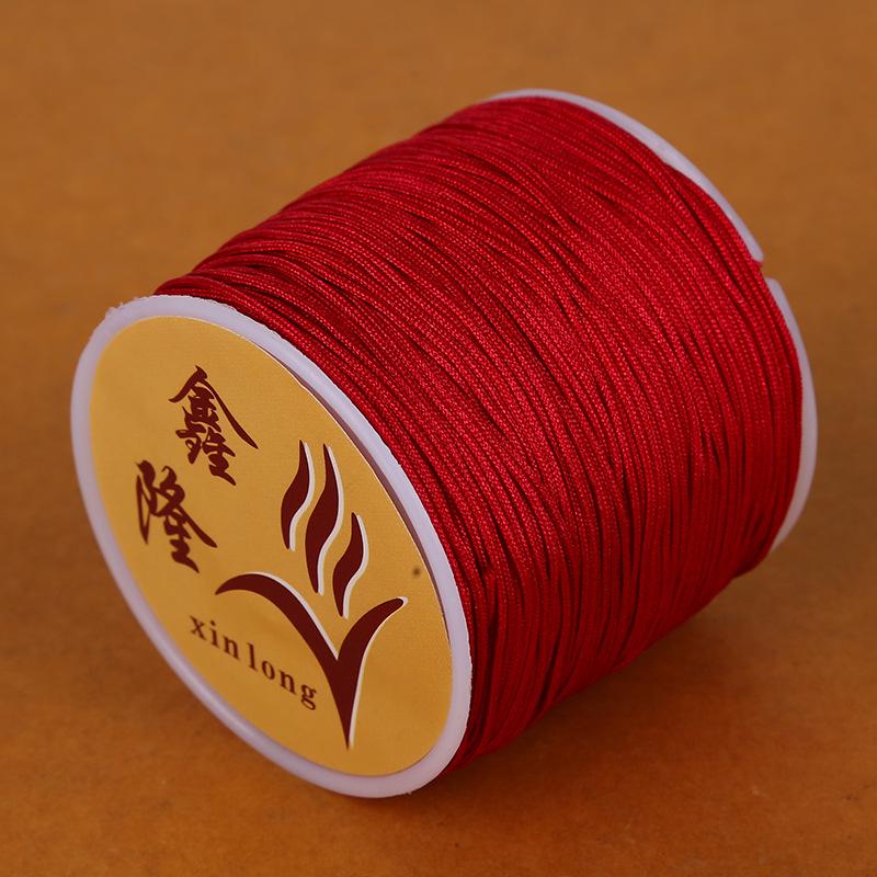 Non. 72 Fil de Jade Corde Tressée Kit de Matériel pour Bracelet et Collier DIY