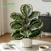 Artificial Green Radish Plant - Bionic Desktop Flower Arrangement for Home Decor