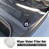 For Tesla Model 3/Y/3+ Highland 2024 Wiper Water Filter Net Front Hood Filter Wiper Tank Filling Port Funnel Net Car Accessories