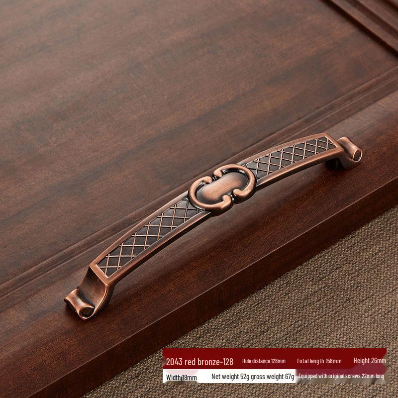Antique Bronze European & American Zinc Alloy Cabinet Drawer Pull Handle
