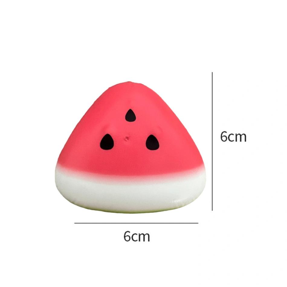 Squishy Watermelon Fidget Toy Anti-Stress Slow Rising Fruit Pinch Squeeze Stress Reliever Funny Pressure Reducer Prop