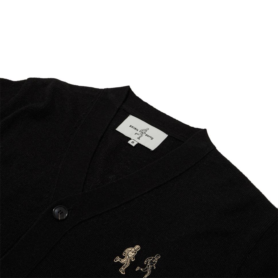 Brian Berry Signature Twins Cardigan_Black