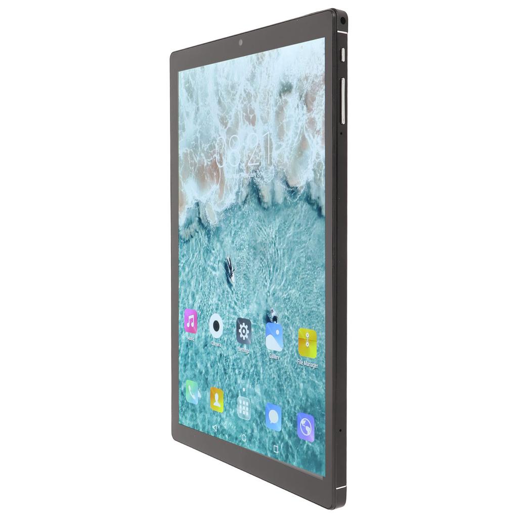 10.1 Inch Tablet 4GB RAM 64GB ROM 2.4G 5G WiFi Support Dual Cards Dual Standby Calling Tablet for Android 12 100‑240V