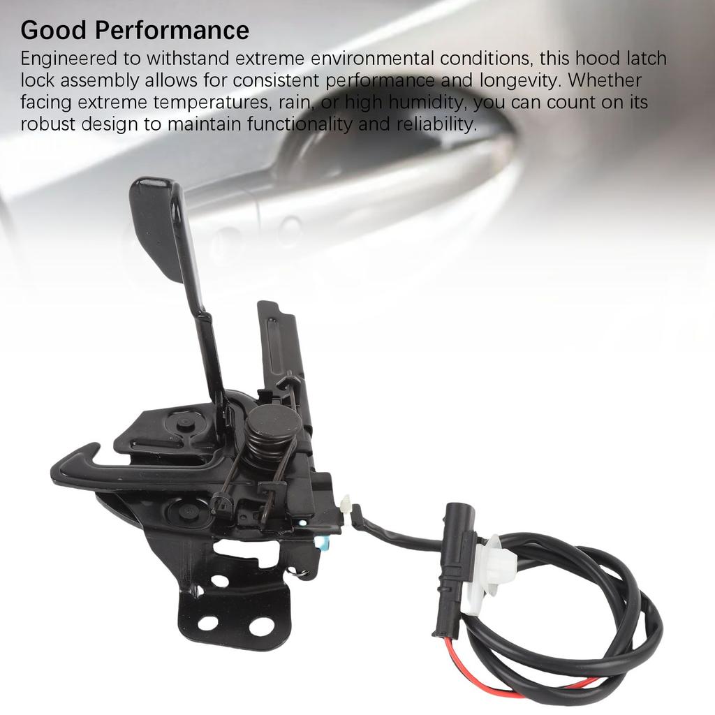 Hood Lock Latch Car Engine Metal Abrasion Proof Hood Latch Lock Replacement for Sedan 2019 2020