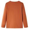 Children's Long-sleeved T-shirt Cognac 92/104/116/128/140